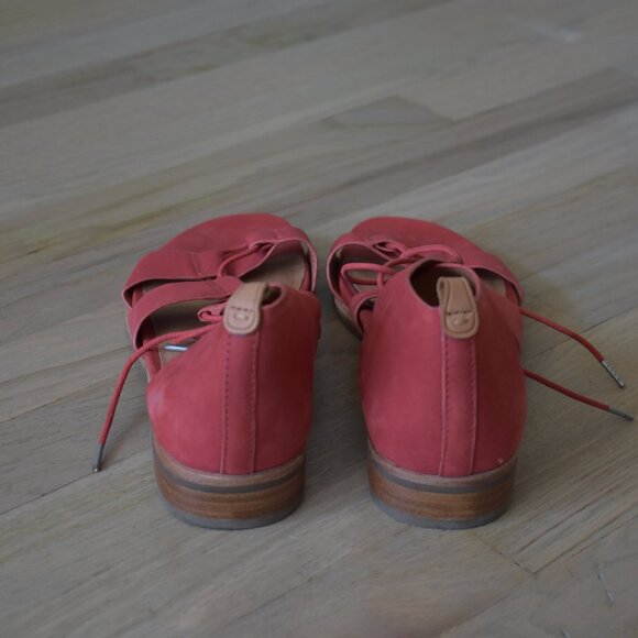 Gentle Souls By Kenneth Cole Red Fina Womens Sandals - Picture 4 of 11